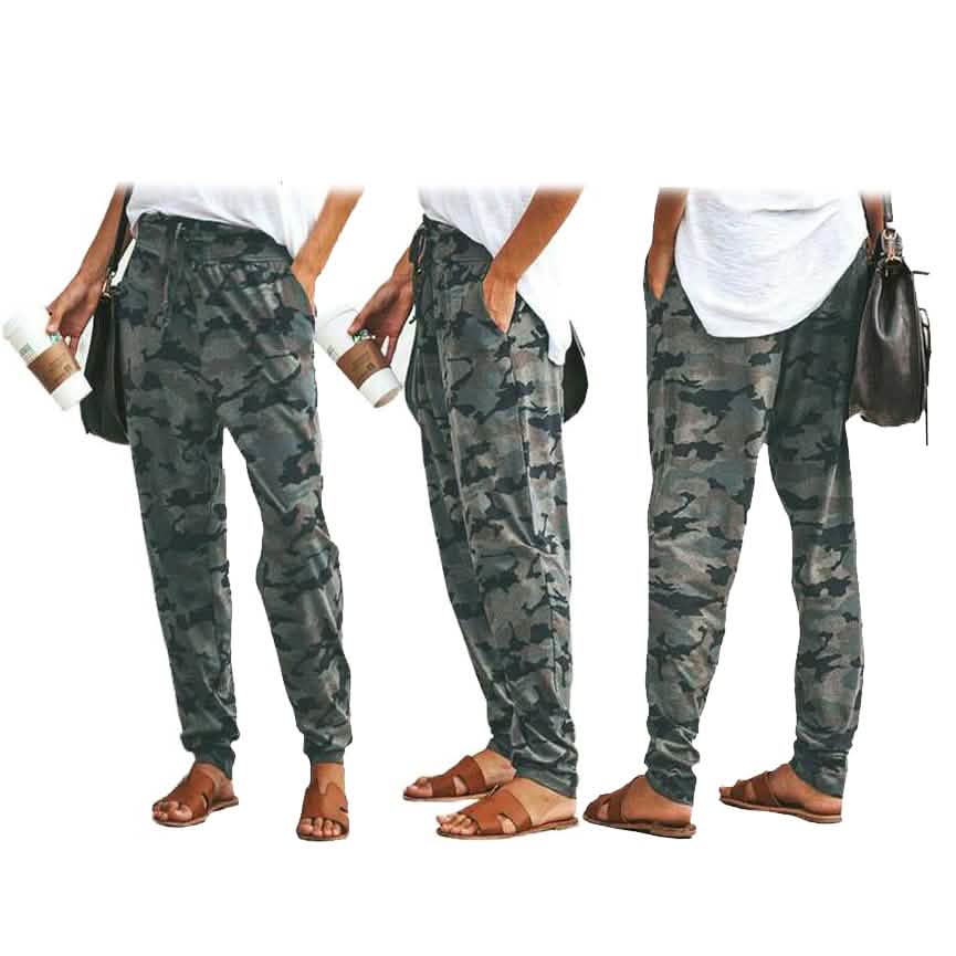 Leo Rosi Women's Casual Camo Pants Women's Bottoms - DailySale