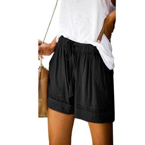 Leo Rosi Women's Casual Shorts Women's Bottoms Black S - DailySale