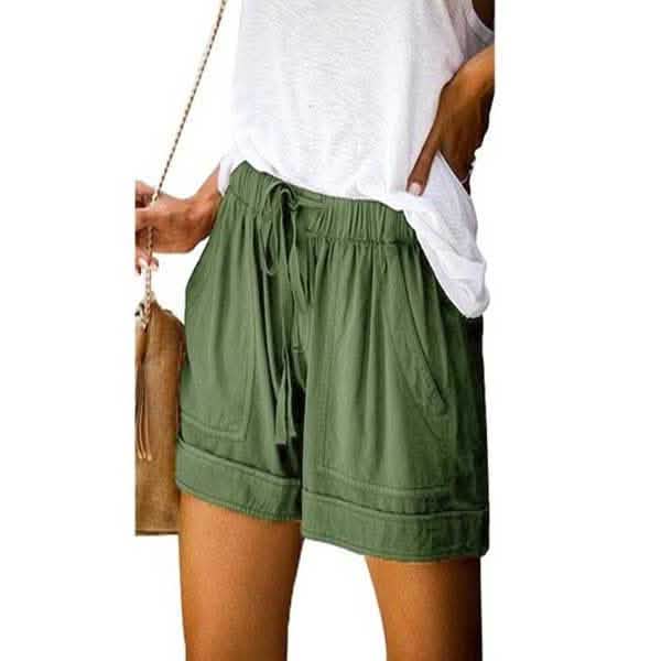 Leo Rosi Women's Casual Shorts Women's Bottoms Green S - DailySale