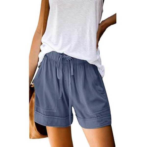 Leo Rosi Women's Casual Shorts Women's Bottoms Light Blue S - DailySale