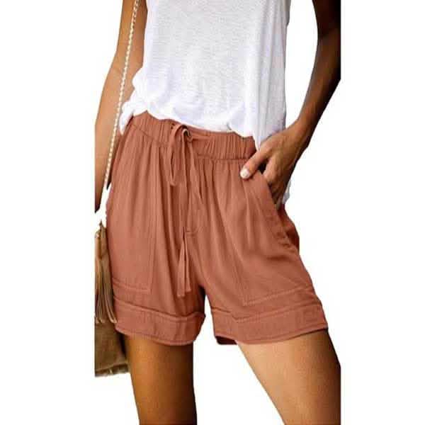 Leo Rosi Women's Casual Shorts Women's Bottoms Pink S - DailySale