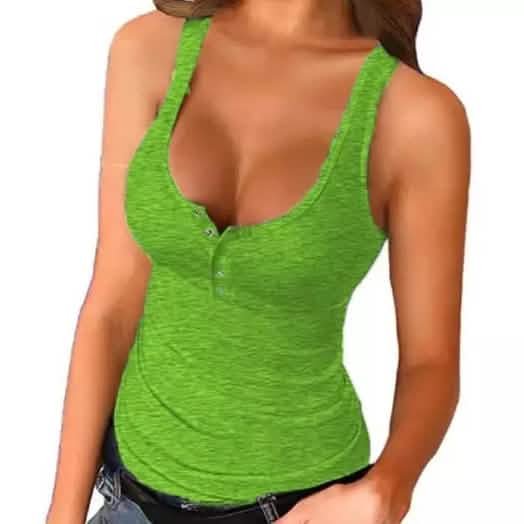 Leo Rosi Women's Melanie Ultra Soft Tank Top Women's Tops Green S - DailySale