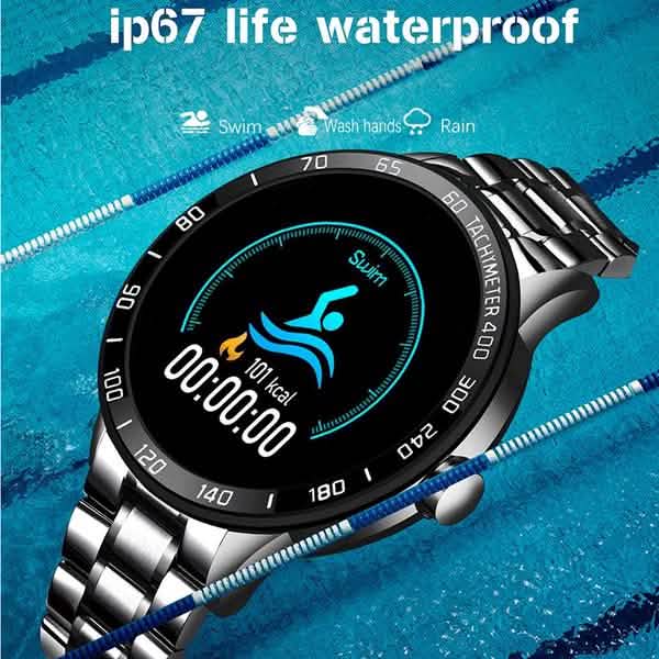 LIGE Steel Band Smart Watch Smart Watches - DailySale