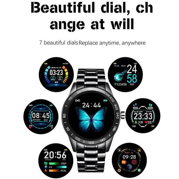 LIGE Steel Band Smart Watch Smart Watches - DailySale
