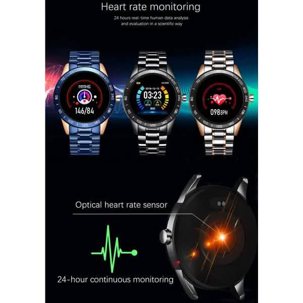 LIGE Steel Band Smart Watch Smart Watches - DailySale