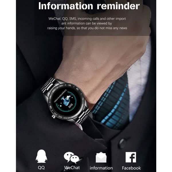 LIGE Steel Band Smart Watch Smart Watches - DailySale