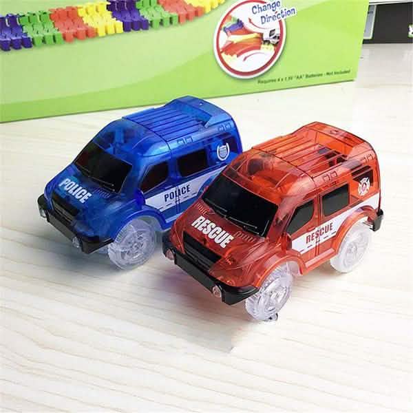 Light Up Toy Car Track Accessories Racing Car with 5 Flashing LED Lights Toys & Games - DailySale