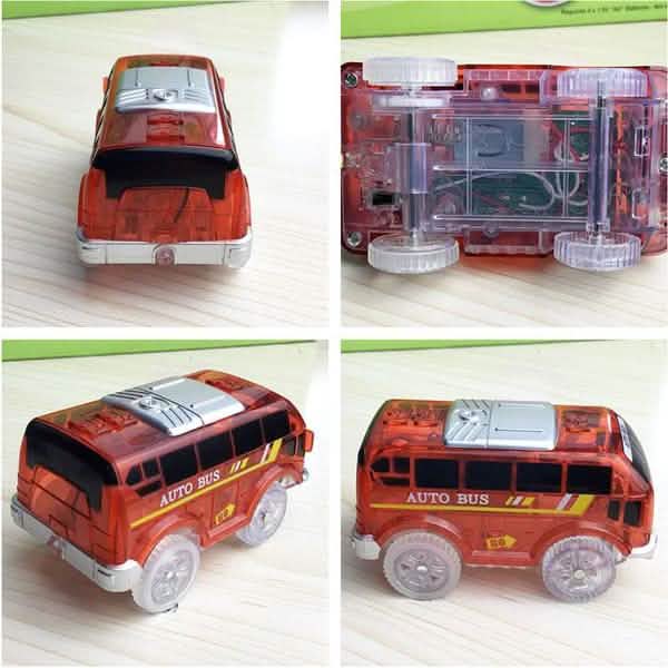 Light Up Toy Car Track Accessories Racing Car with 5 Flashing LED Lights Toys & Games - DailySale