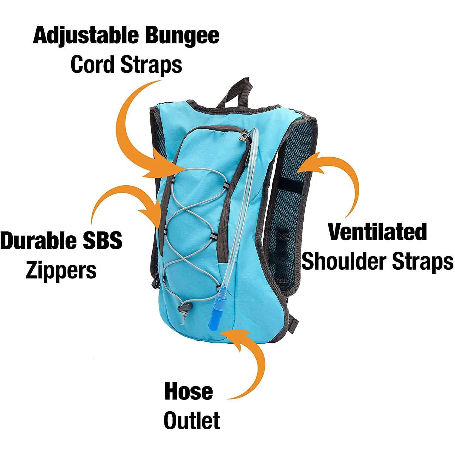 Lightweight Hydration Backpack Sports & Outdoors - DailySale