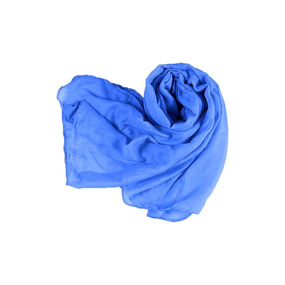 Linen & Cotton Scarf Women's Accessories Blue - DailySale