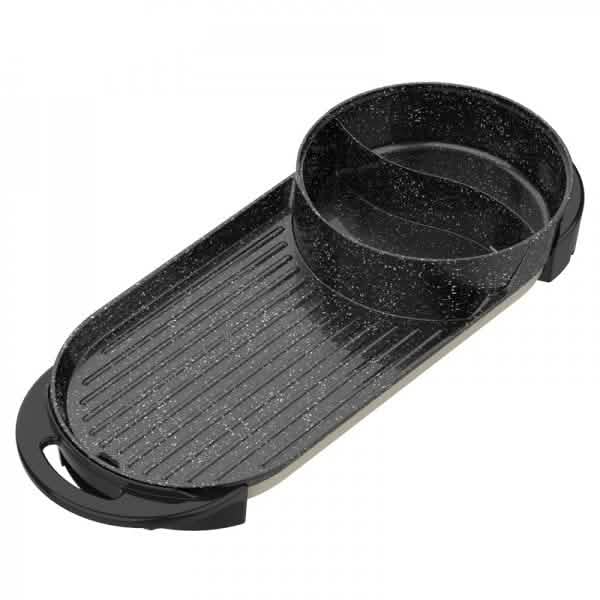 LIVEN Electric Gril with Hot Pot Kitchen Appliances - DailySale