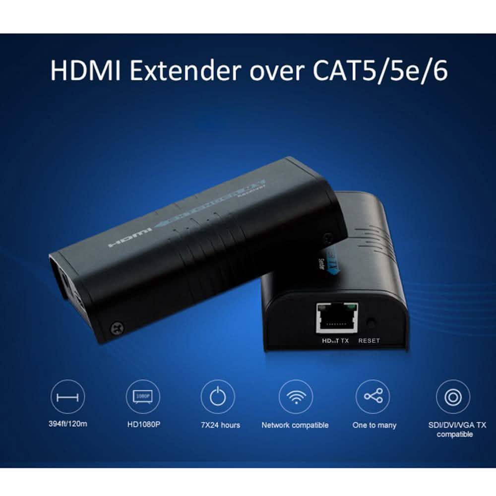 LKV373A Version 4.0 HDMI Extender Sender+Receiver TV & Video - DailySale