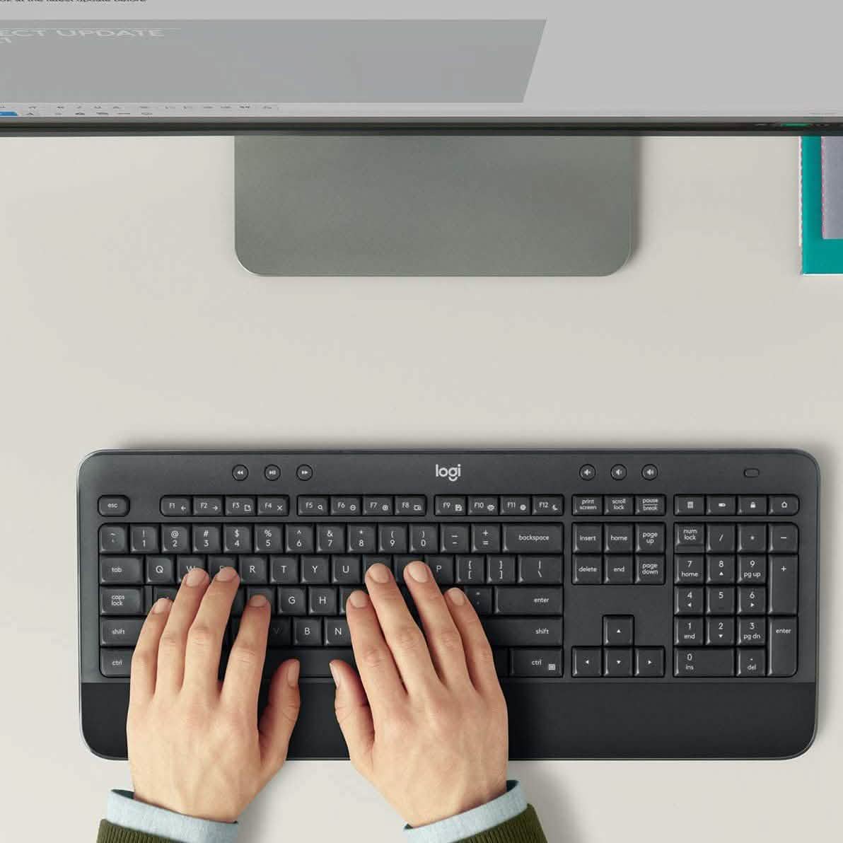 Logitech Advanced Wireless Keyboard Computer Accessories - DailySale
