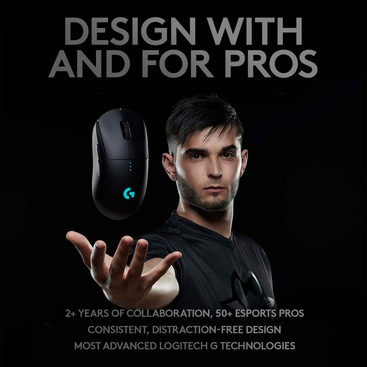 Logitech G Pro Wireless Gaming FPS Mouse with Advanced Gaming Sensor Computer Accessories - DailySale