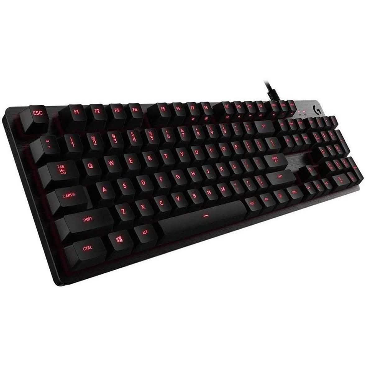 Logitech G413 Backlit Mechanical Gaming Keyboard USB Passthrough Carbon Computer Accessories - DailySale
