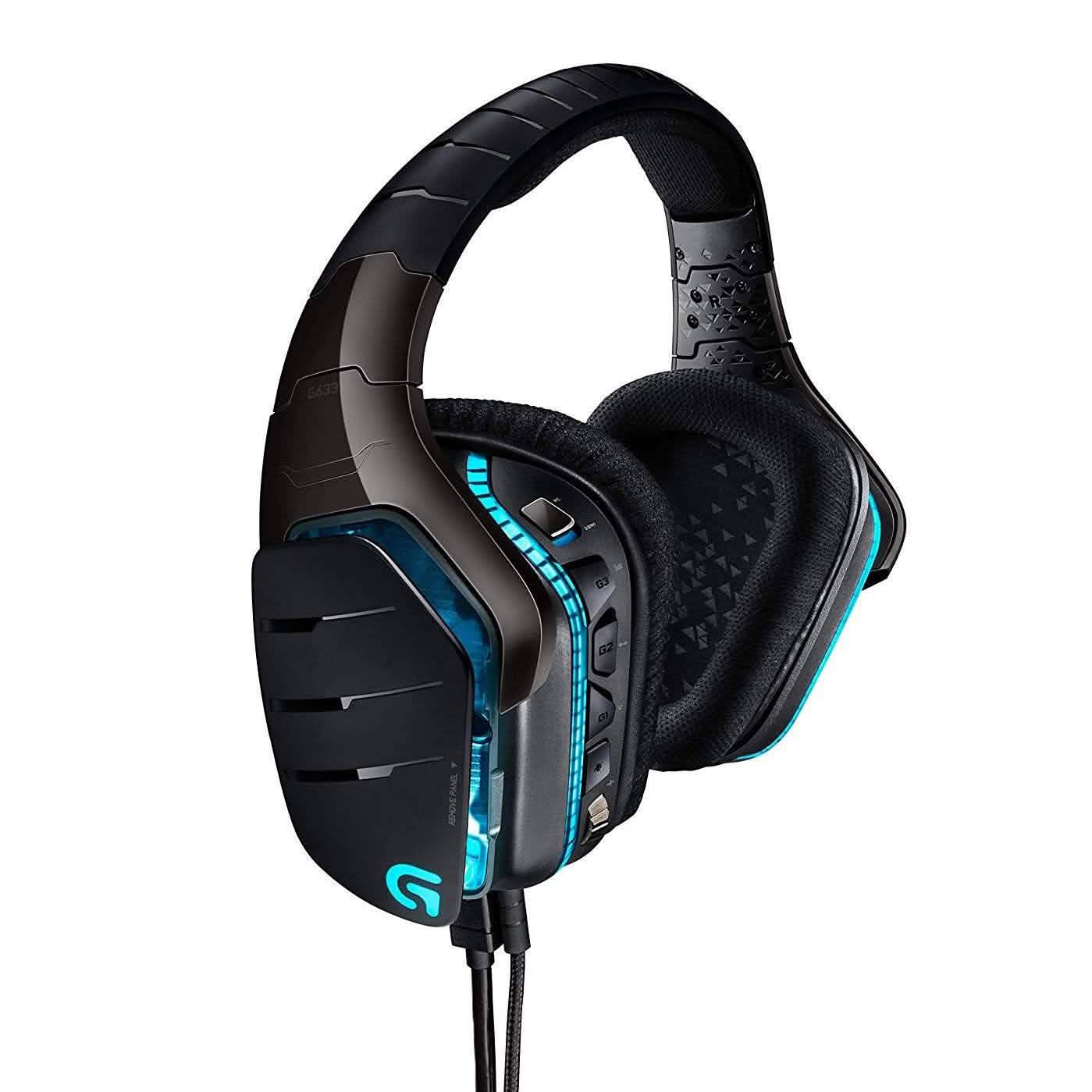 Logitech G633 Artemis Spectrum Gaming Headset for PC, PS4, Xbox One Headphones & Audio - DailySale