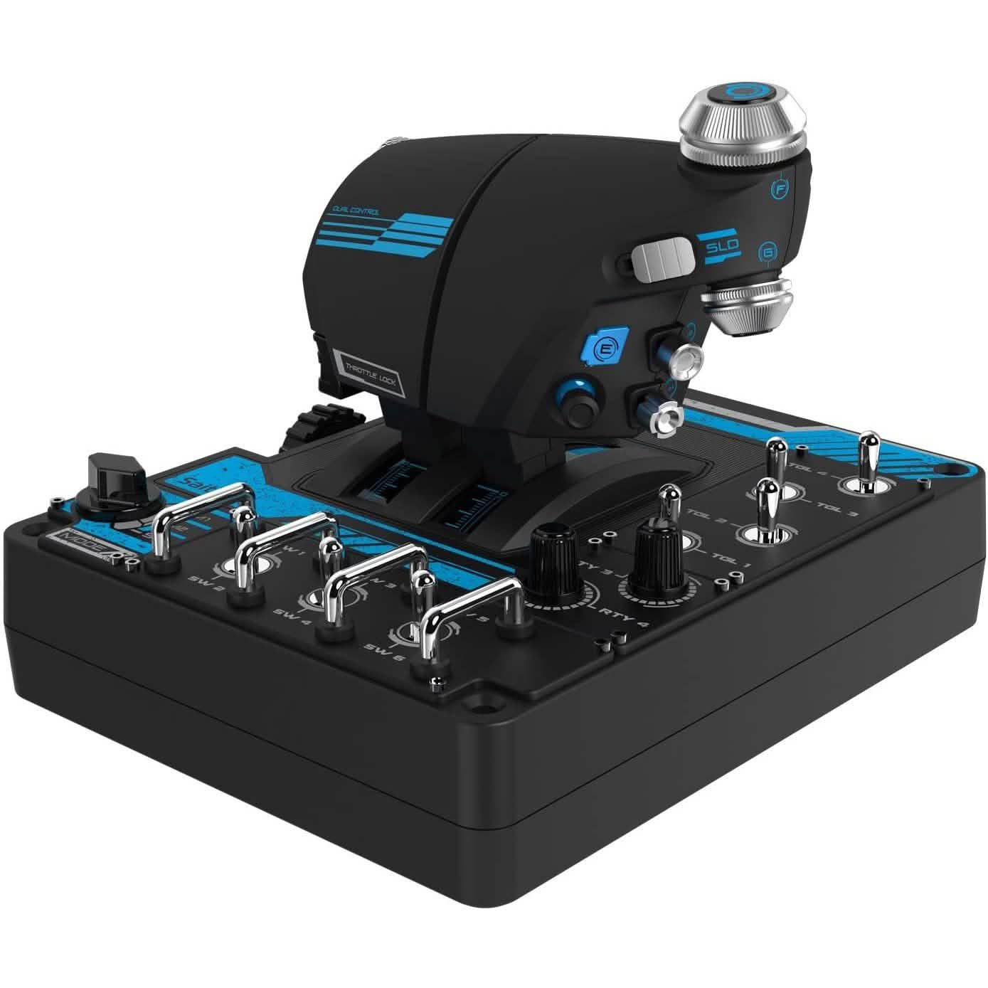 Logitech Gaming G Saitek Pro Flight X56 Rhino HOTAS Video Games & Consoles - DailySale