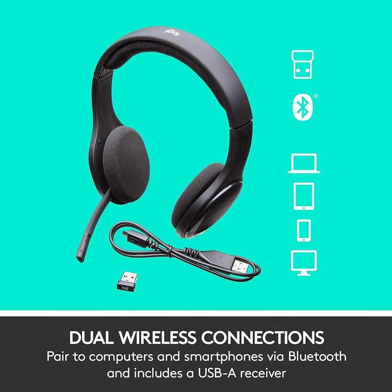 Logitech H800 Wireless Bluetooth Headset Headphones - DailySale