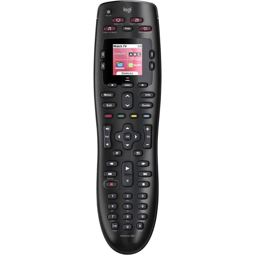 Logitech Harmony 665 Advanced Advanced Universal Remote Color LCD Screen Camera, TV & Video - DailySale