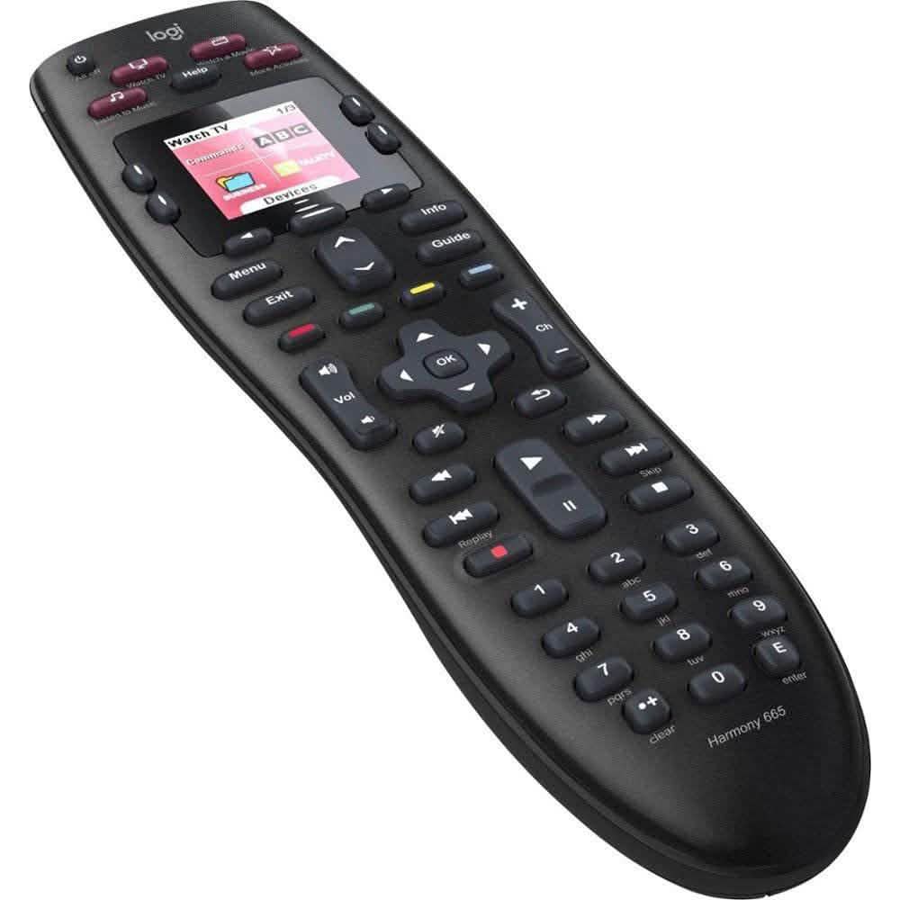Logitech Harmony 665 Advanced Advanced Universal Remote Color LCD Screen Camera, TV & Video - DailySale