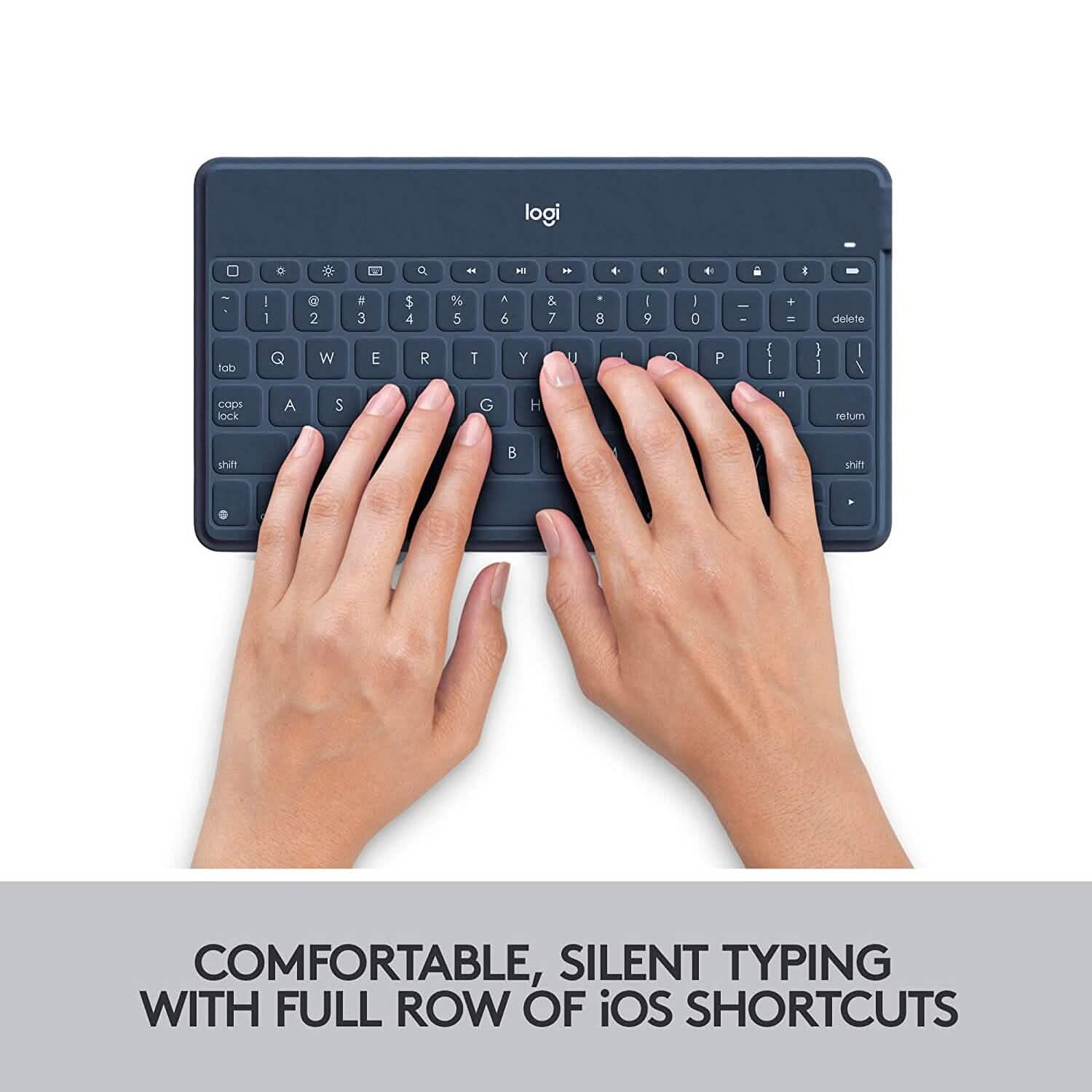 Logitech Keys-to-Go Super-Slim and Super-Light Bluetooth Keyboard Computer Accessories - DailySale