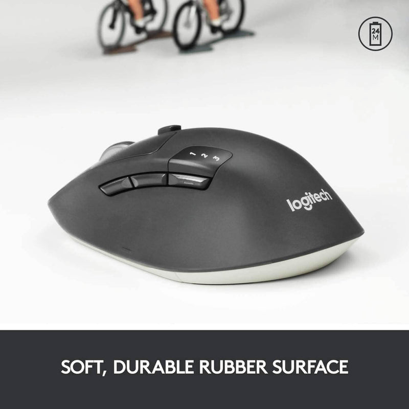 Logitech M720 Wireless Triathlon Mouse with USB Unifying Receiver (Refurbished) Computer Accessories - DailySale