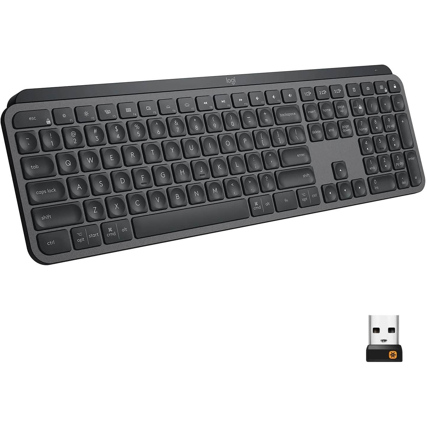 Logitech MX Keys Advanced Wireless Illuminated Keyboard Computer Accessories - DailySale