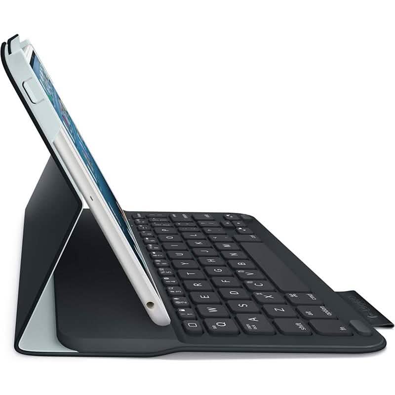 Logitech Ultra-Flat Keyboard Folder for IPad Mini Tablets & Computers - DailySale