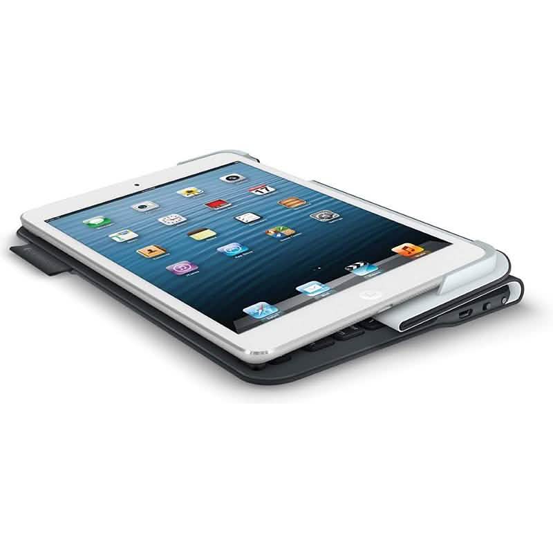 Logitech Ultra-Flat Keyboard Folder for IPad Mini Tablets & Computers - DailySale