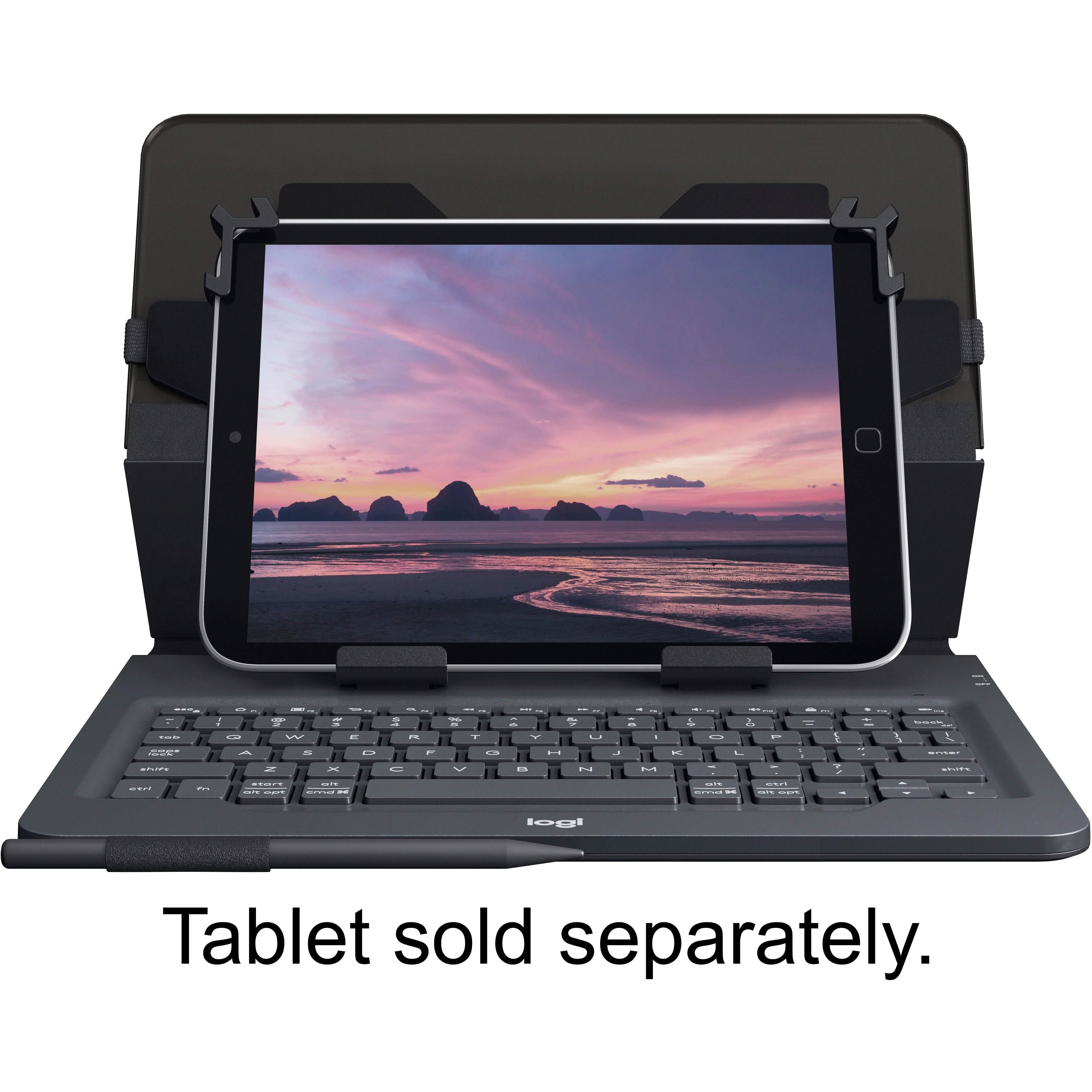 Logitech - Universal Keyboard Folio Case for Most 9-10" Tablets Gadgets & Accessories - DailySale