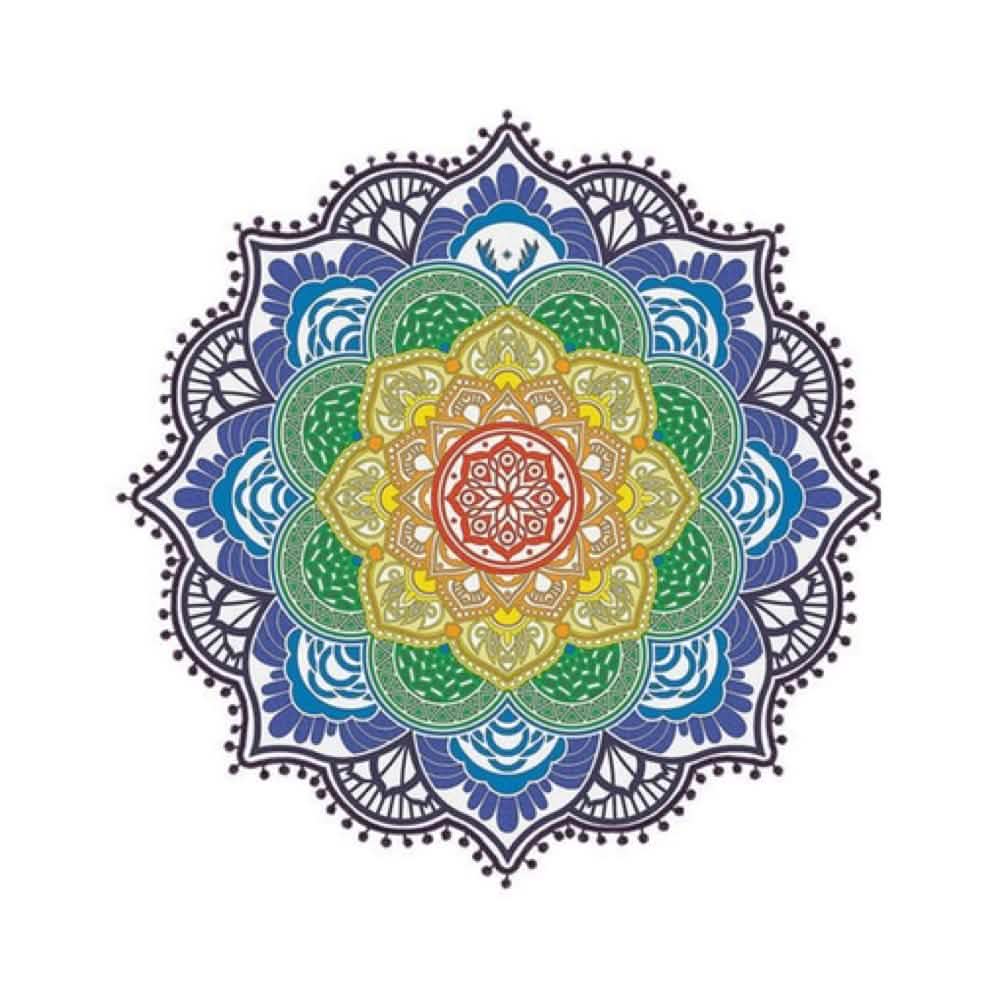 Lotus Flower Beach Throw Sports & Outdoors Purple - DailySale