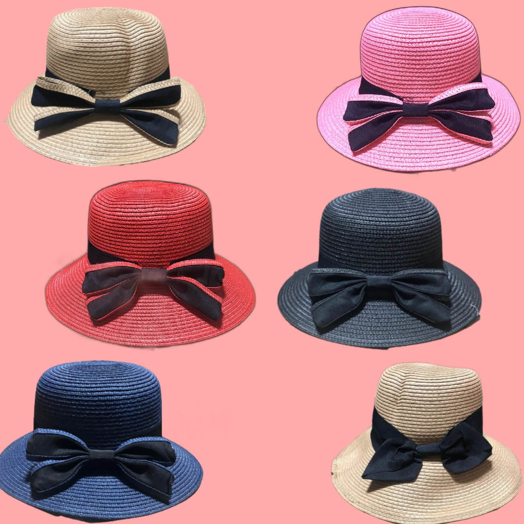 Lulu & Lilo Women's Sun Hat With Bowtie Ribbon Collection Women's Shoes & Accessories - DailySale