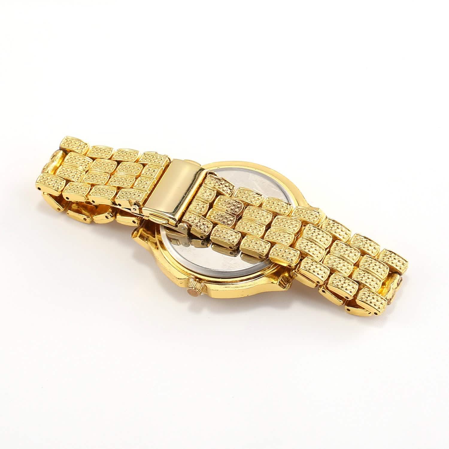 Luxury Crystal Rhinestone Quartz Watch Men's Shoes & Accessories - DailySale
