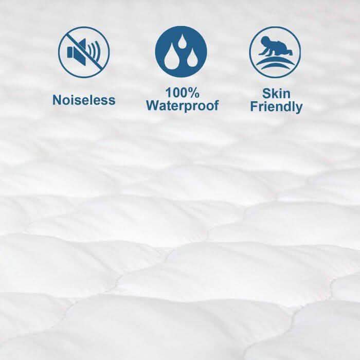 Luxury Ultra-Soft Hypoallergenic Waterproof Mattress Pad Bedding - DailySale