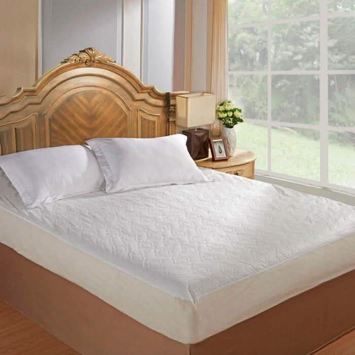 Luxury Ultra-Soft Hypoallergenic Waterproof Mattress Pad Bedding Twin - DailySale