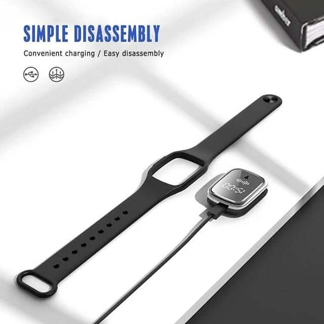 M2 Rechargeable Natural Ultrasonic Mosquito Repellent Watch Pest Control - DailySale