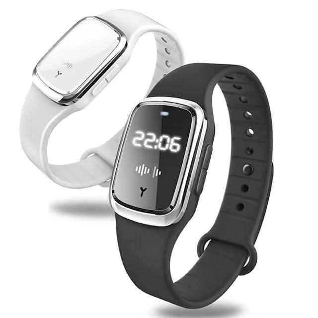 M2 Rechargeable Natural Ultrasonic Mosquito Repellent Watch Pest Control - DailySale