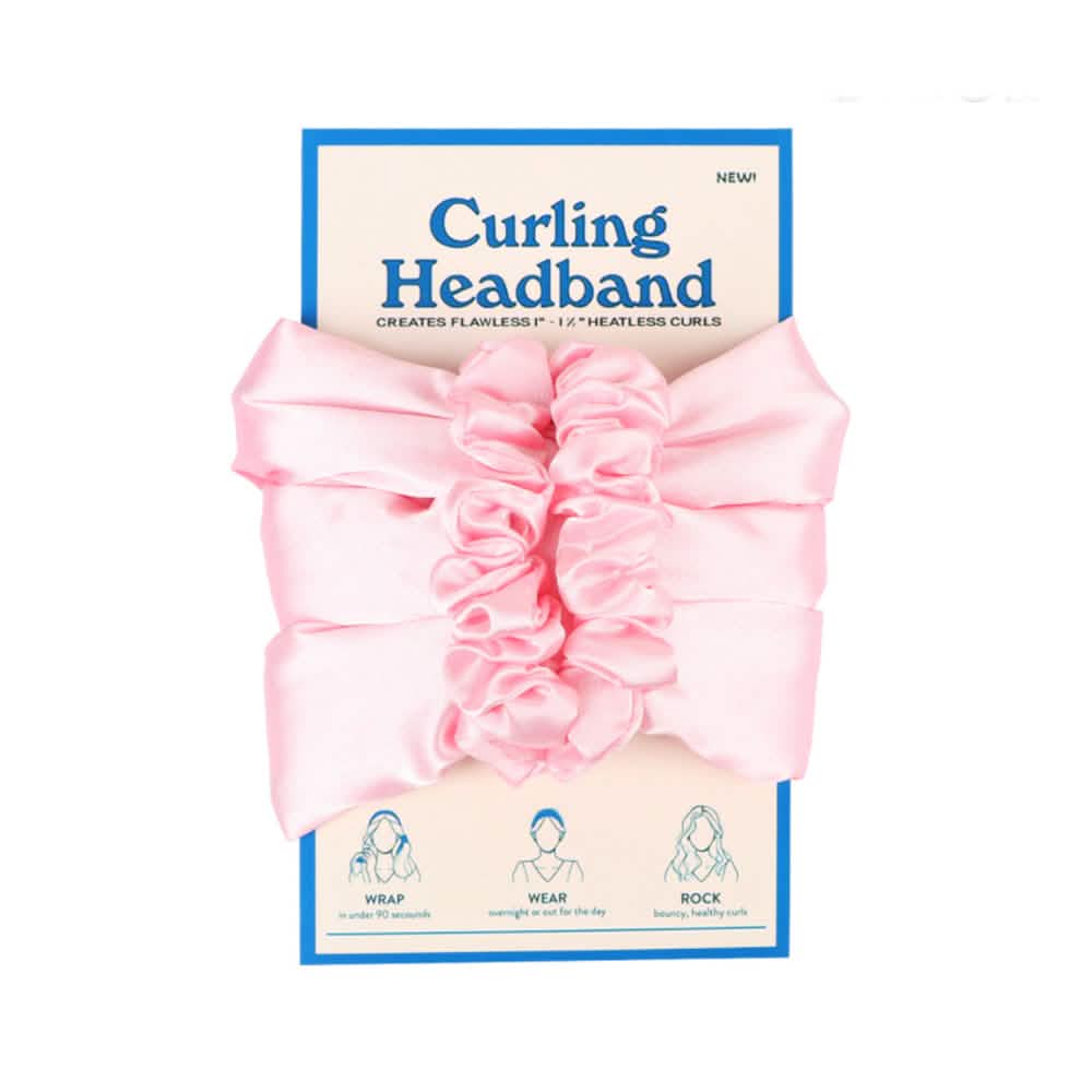 Magic Curling Headband Beauty & Personal Care Pink - DailySale