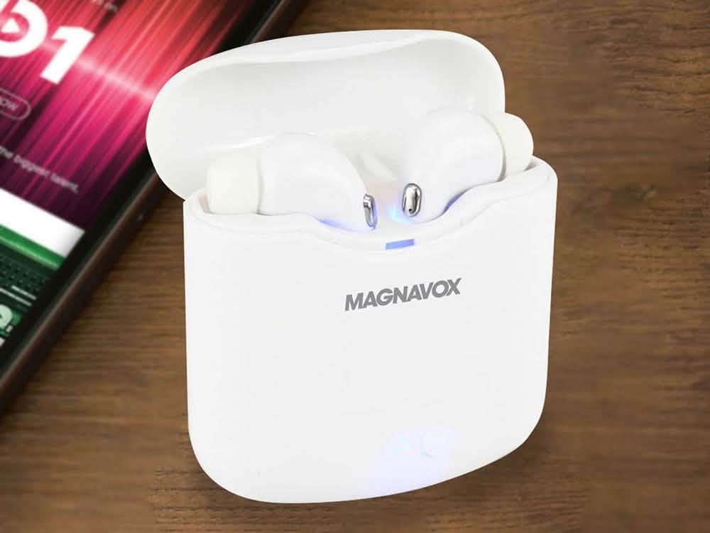 Magnavox MBH570 Mini Bluetooth Wireless Earphones Headphones & Speakers - DailySale