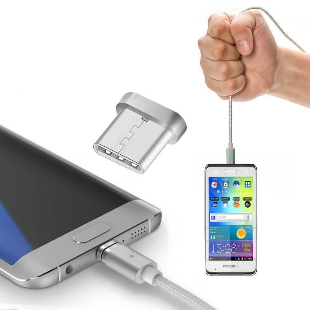 Magnetic Charger USB Type C Cable Fast Charging Cord Mobile Accessories - DailySale