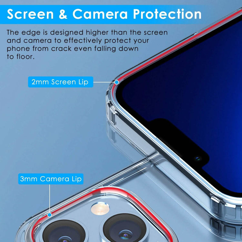 Magnetic Clear Phone Case Shockproof Transparent Phone Cover Mobile Accessories - DailySale