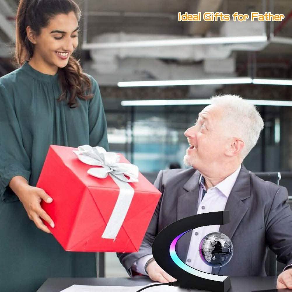 Magnetic Levitation Globe with LED Light Furniture & Decor - DailySale