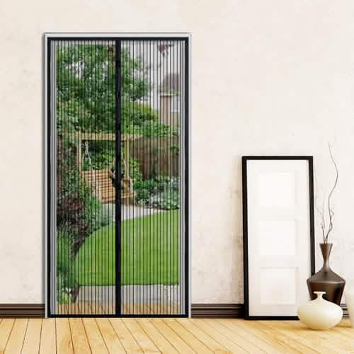 Magnetic Mesh Screen Door Pest Control - DailySale