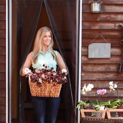 Magnetic Mesh Screen Door Pest Control - DailySale