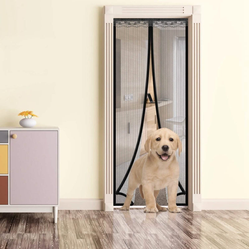 Magnetic Screen Door Hands-free Fly Mesh Door Curtain Pest Control - DailySale