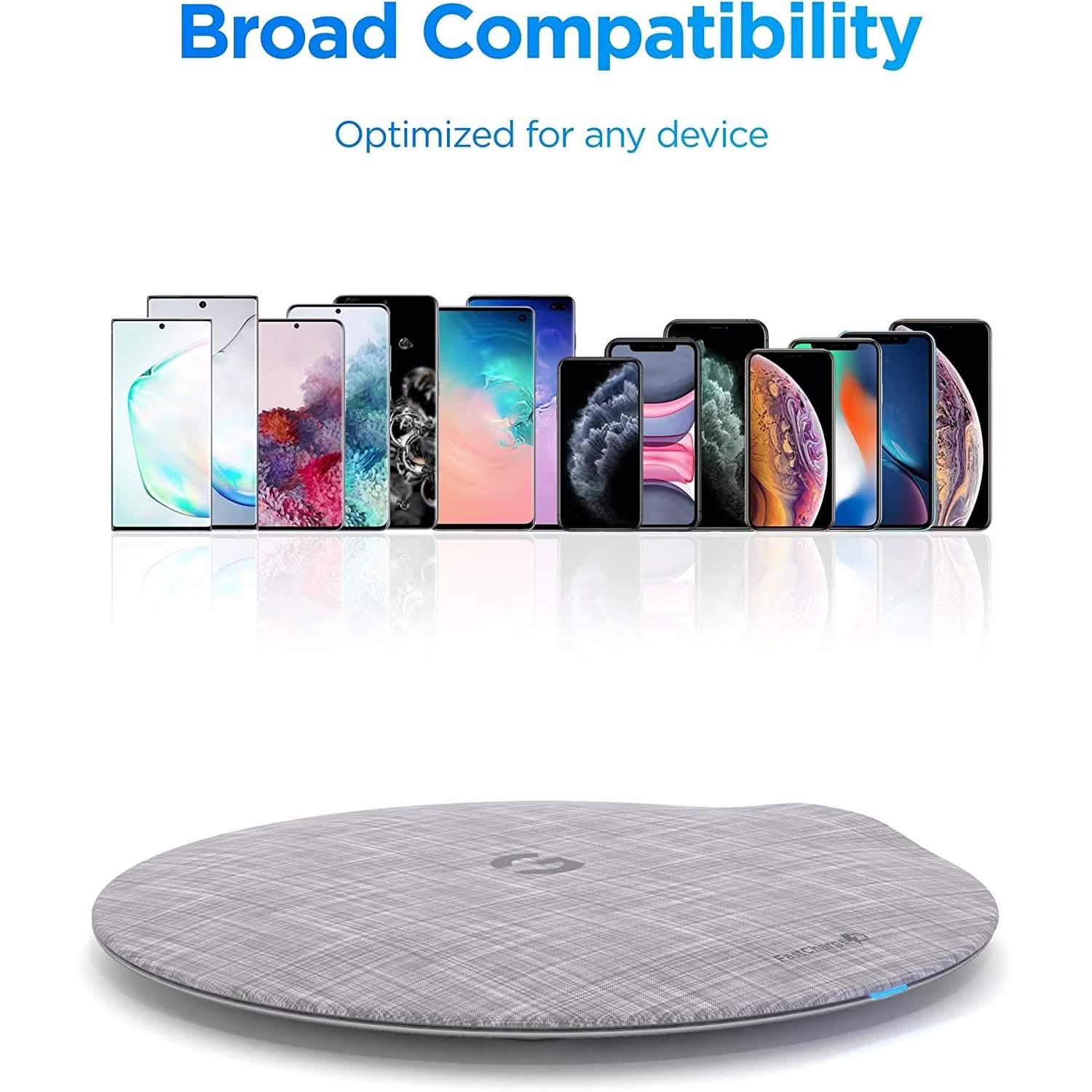 Magnetic Wireless Charger MagSafe-Compatible Desktop Pad with 15W Fast Charging Mobile Accessories - DailySale