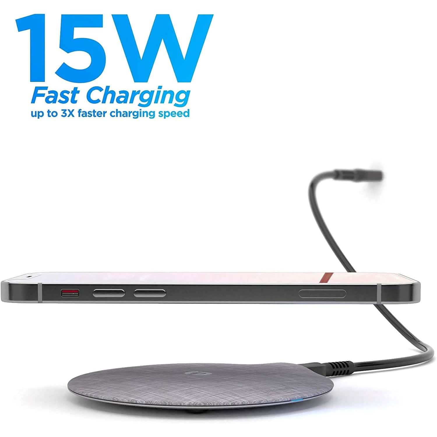 Magnetic Wireless Charger MagSafe-Compatible Desktop Pad with 15W Fast Charging Mobile Accessories - DailySale