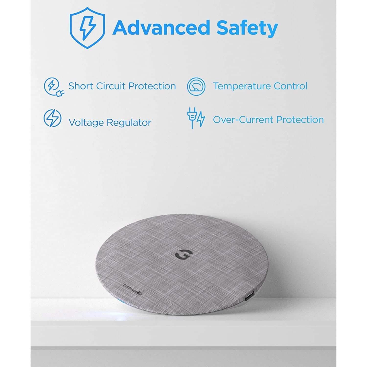 Magnetic Wireless Charger MagSafe-Compatible Desktop Pad with 15W Fast Charging Mobile Accessories - DailySale