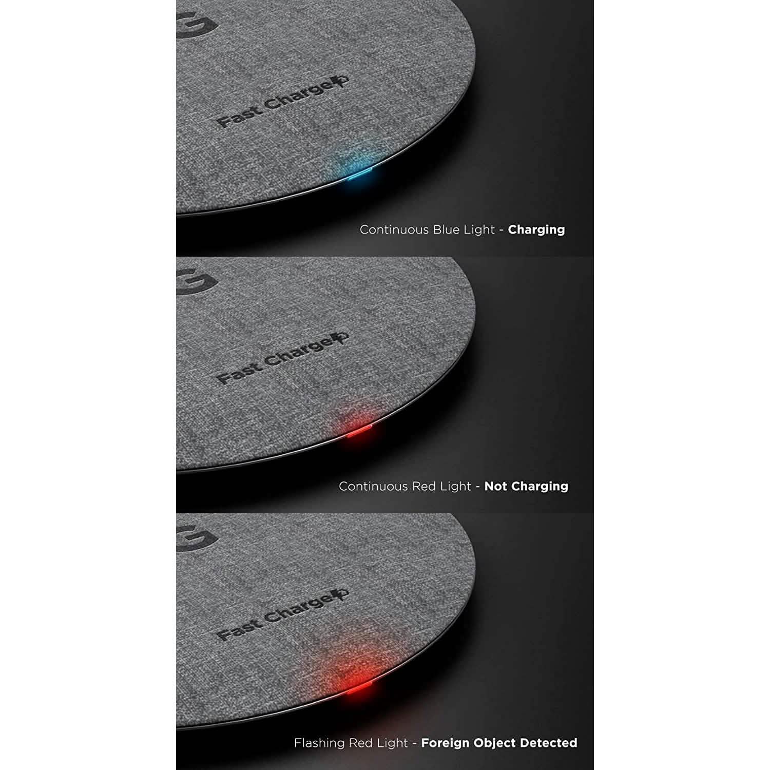 Magnetic Wireless Charger MagSafe-Compatible Desktop Pad with 15W Fast Charging Mobile Accessories - DailySale