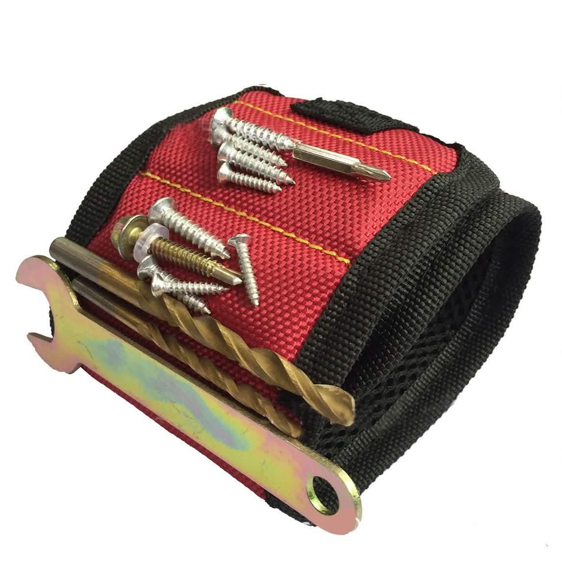 Magnetic Wristband With 6 Powerful Magnets Home Improvement - DailySale